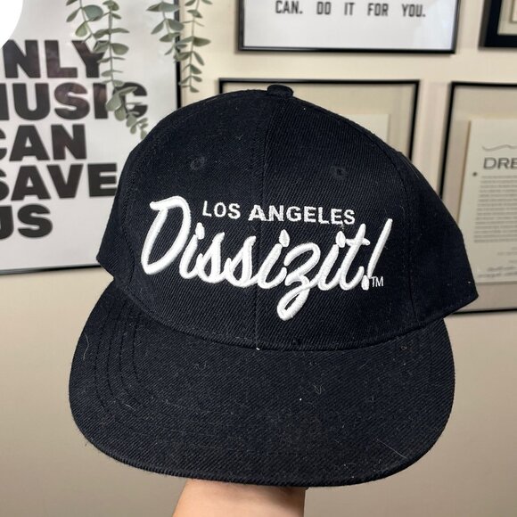 Dissizit! Los Angeles Black and White Snapback - Picture 1 of 1
